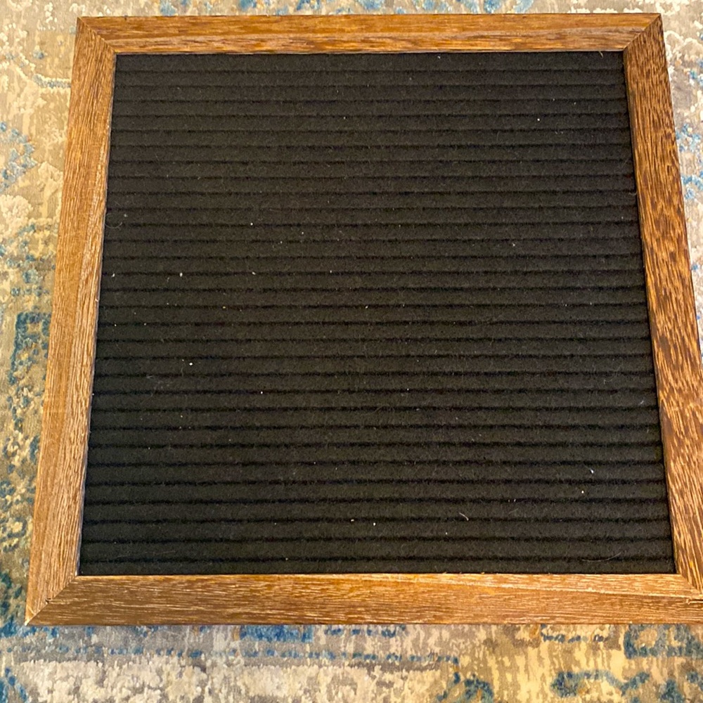 Felt Letter Board